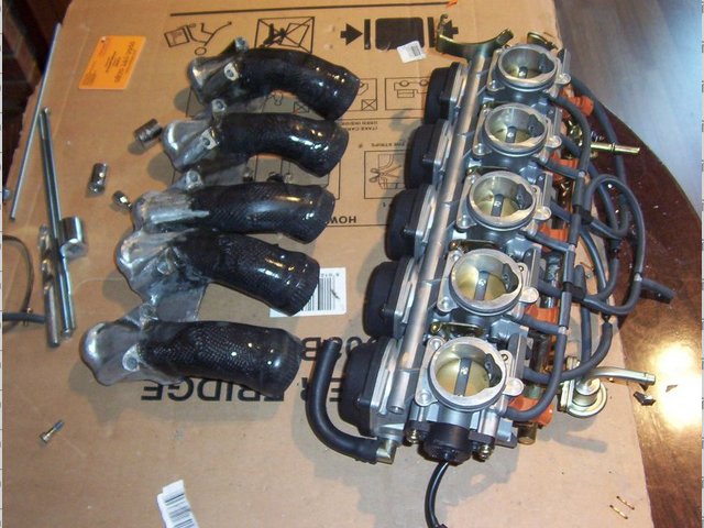 manifold and throttle bodies